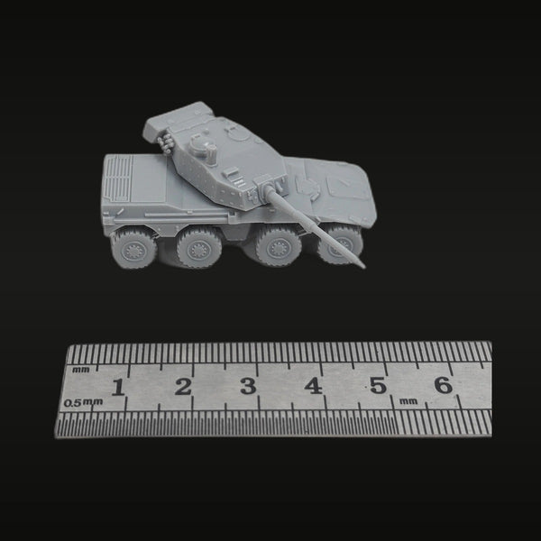 Modern South African Rooikat 8x8 Armored Vehicle 1/72 Resin Model Kit