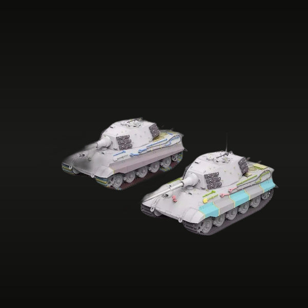 WWII German Tiger II King Tiger Heavy Tank 1/35 Resin Vehicle Kit
