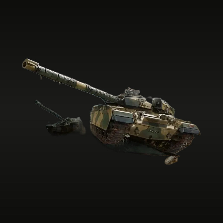 Chinese ZTZ-99 Main Battle Tank Camouflage 1/35 Painted Model - unpainted resin model kit