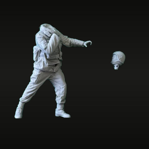 Russian Internal Troops Soldier 1/16 Resin Figure Kit