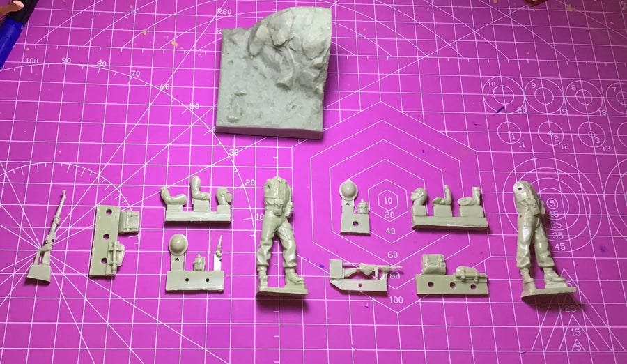 1/35 Resin Model Figure Gk，Unassembled and Unpainted Kit