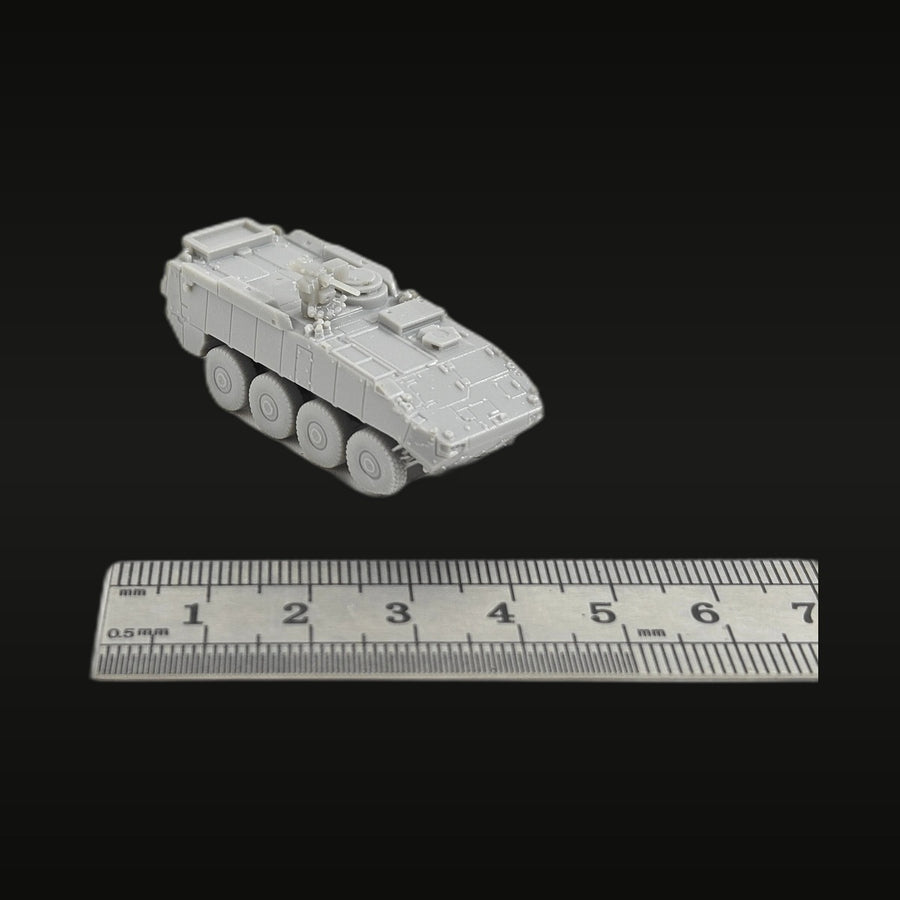 Piranha Wheeled Armored Personnel Carrier 1/144 Resin Model Kit - unpainted resin model kit