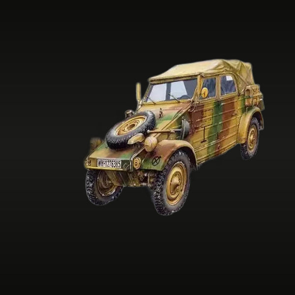 WWII German Kübelwagen Type 82 Utility Vehicle 1/35 Resin Kit