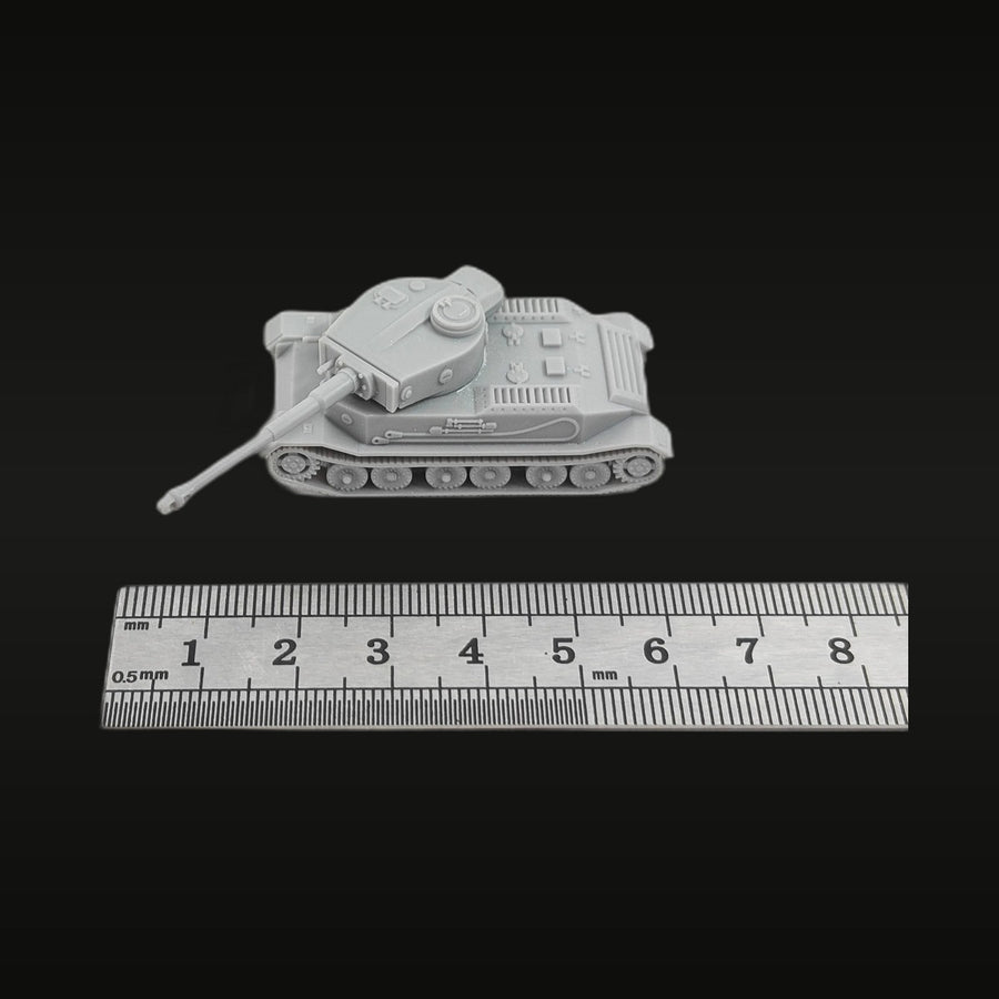 WWII German VK45.01(P) Heavy Tank 1/144 Resin Vehicle Kit - unpainted resin model kit