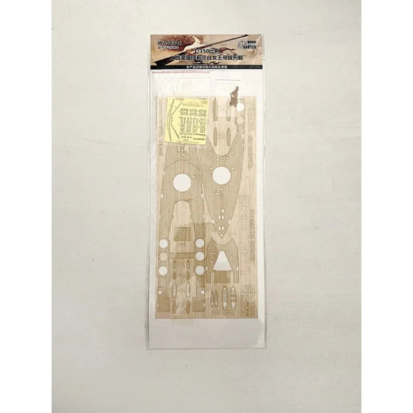 HMS Queen Elizabeth 1/350 Wooden Deck Photoetch Accessory Kit