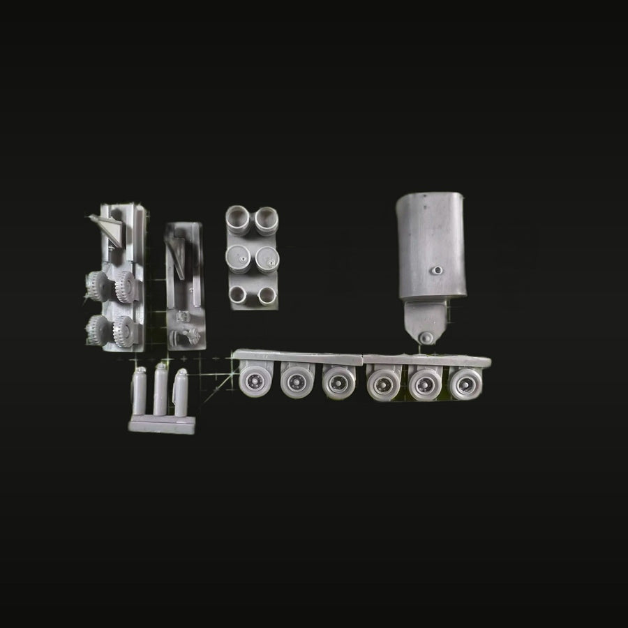 Civilian Airport Tanker Truck 1/48 Resin Vehicle Kit - unpainted resin model kit
