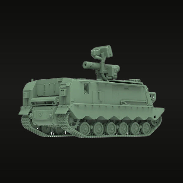 Cold War Swedish Lvrbv.701 Air Defense Tracked Vehicle 1/35 Resin Vehicle Kit