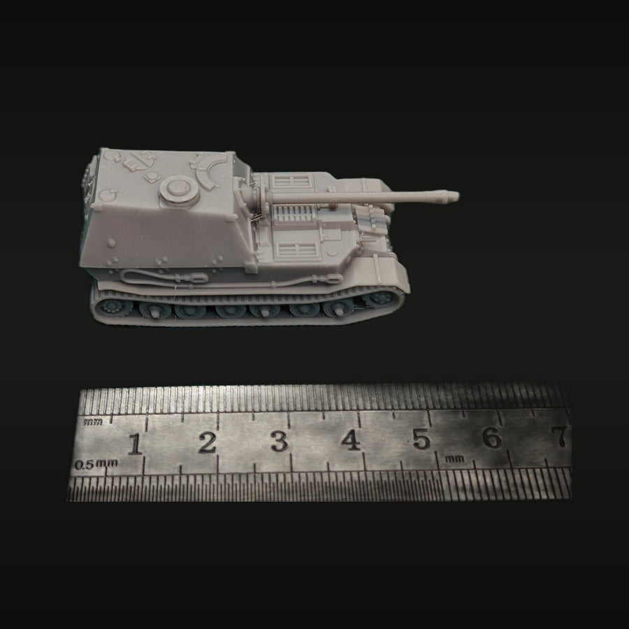 WWII German Elefant Tank Destroyer 1/144 Resin Vehicle Kit - unpainted resin model kit