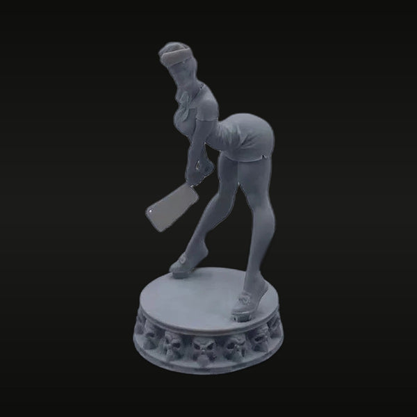 Horror Silent Hill Nurse with Cleaver 1/24 Resin Figure Kit