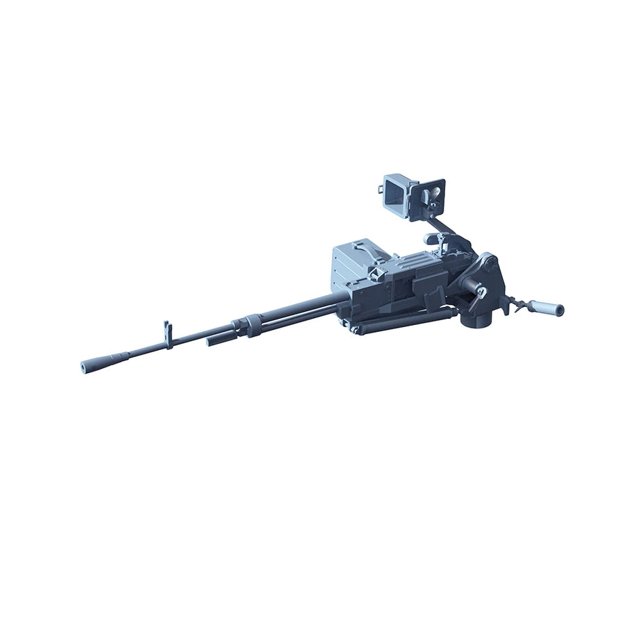 Soviet T-55 DShK Machine Gun For Trumpeter 1/72 Resin Kit - resin model view 3