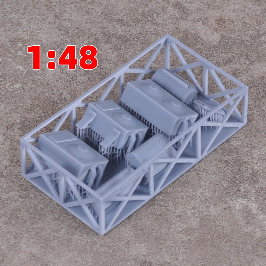 Air Conditioner Central Air Conditioning Air Cooler for House Factory Shop Sand Table Diorama Scale Model Kit 1/35/48/64/72/87