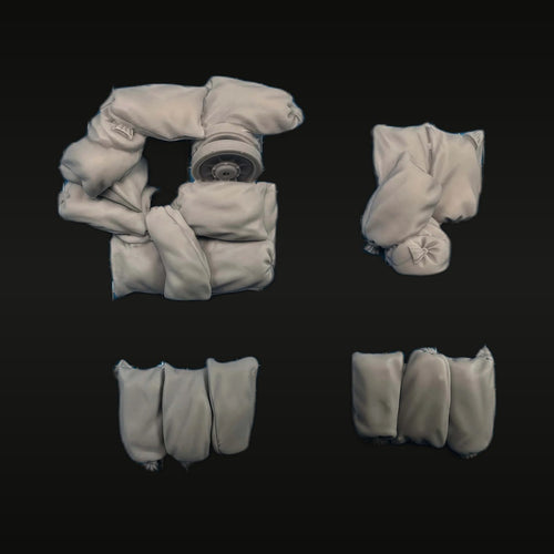 Assault Vehicle Debris Resin Miniature Kit 1/35 Scale