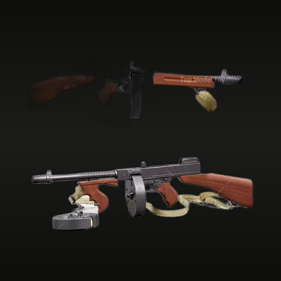 WWII M1928 Thompson Submachine Gun 1/6 Scale Resin Accessory Kit - unpainted resin model kit