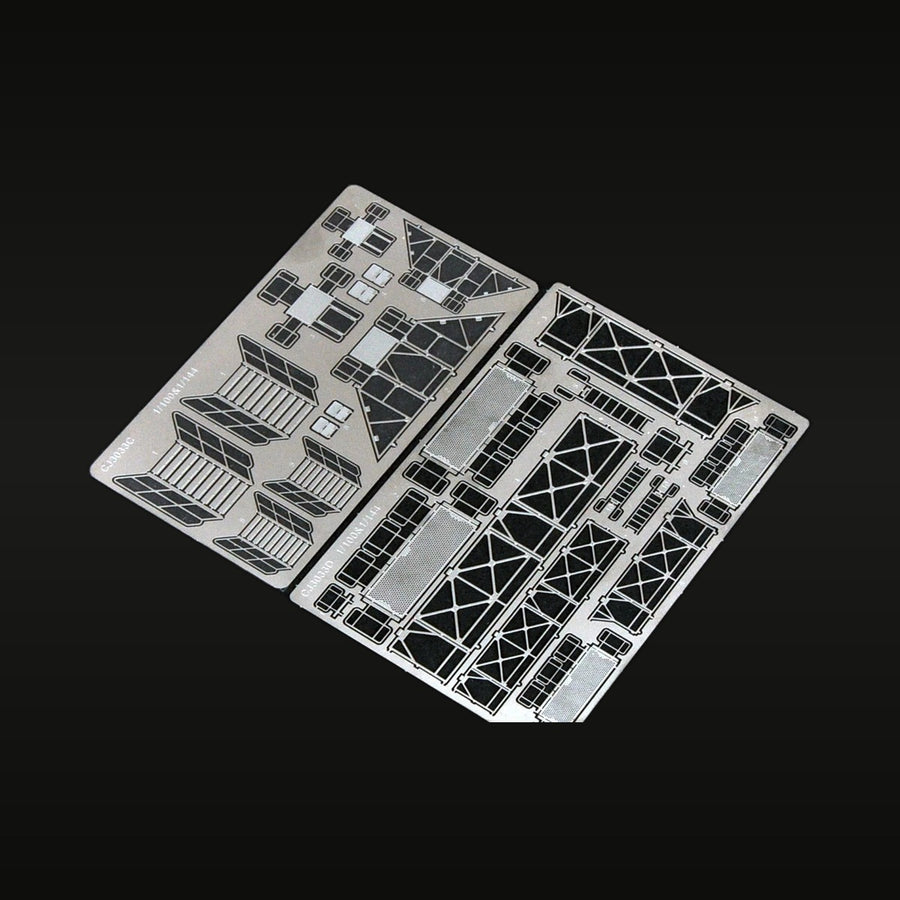 1:144 Industrial Maintenance Platform Ladder Set Resin Detail Kit - unpainted resin model kit