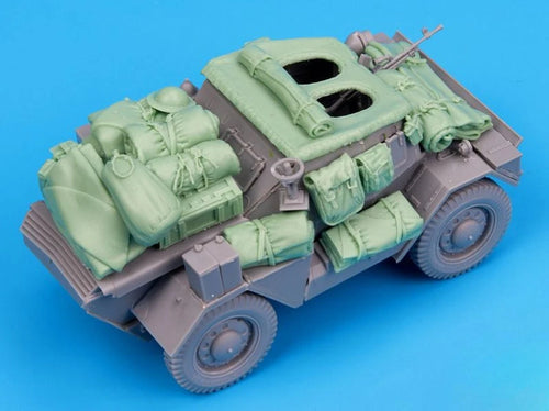 Mk III Scot Armored Car Accessories Set 1/35 Resin Model Kit
