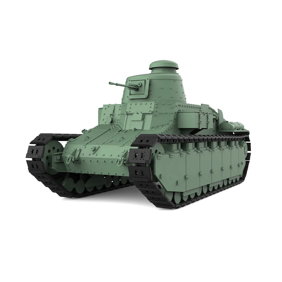 SS657 1/144 1/700 1/200 1/350 Military Model Kit France Chare D1 Light Tank Miniature Static Model War Games