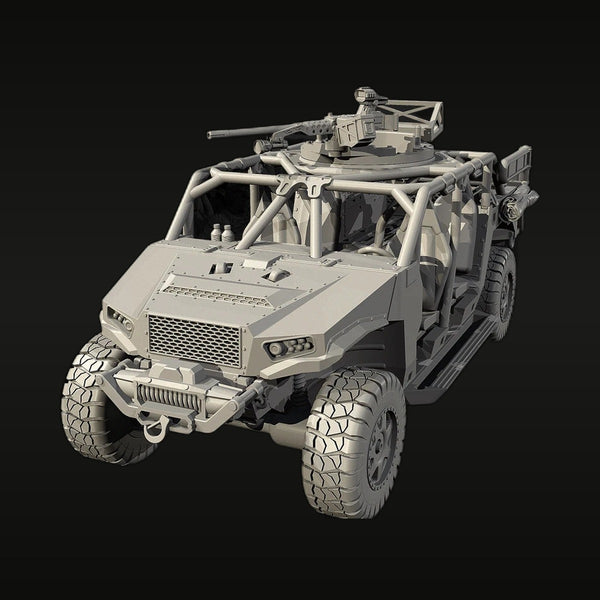 Modern US Light Strike Vehicle with Remote Weapon Turret 1/72 Resin Vehicle Kit