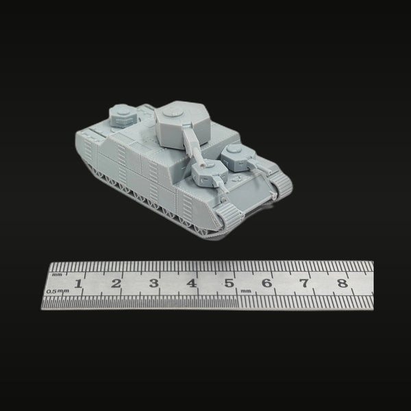 WWII Japanese Type O-I Super-Heavy Tank 28mm Resin Vehicle Kit