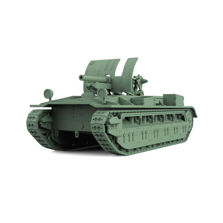 1/220 1/160 MRY-SFW SS554 Railway Military Model Kit BIRCH Self-Propelled Artillery