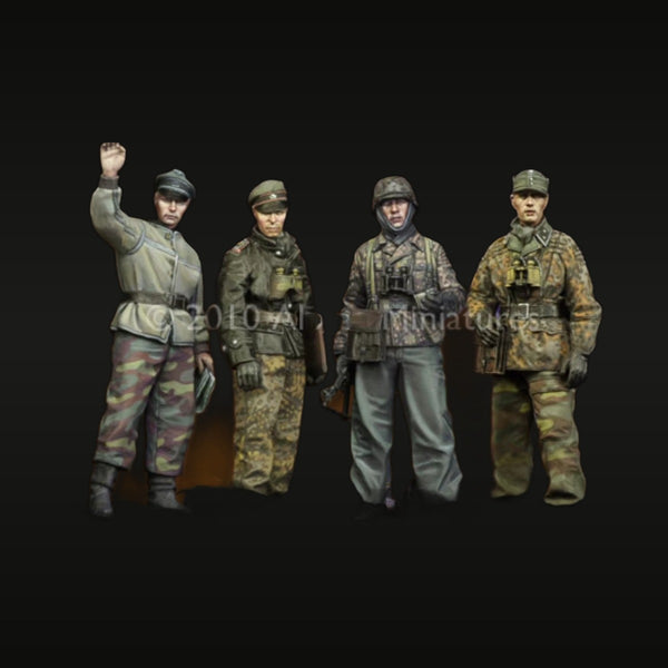 WWII German Infantry Squad Set 1/35 Resin Figure Kit