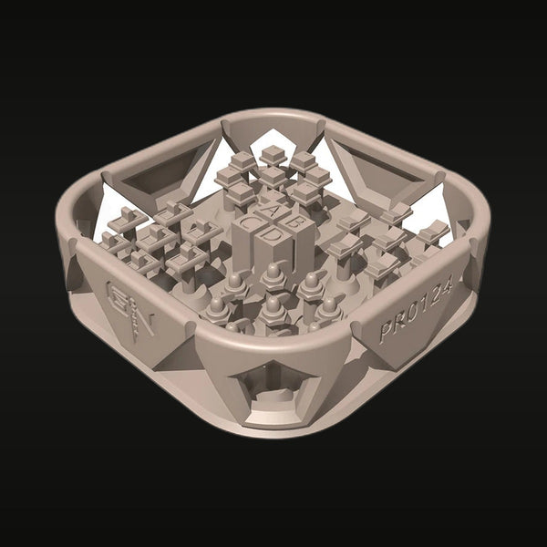 Medieval Castle Fortress Complex with Crenellated Towers 1:12 Resin Diorama Kit