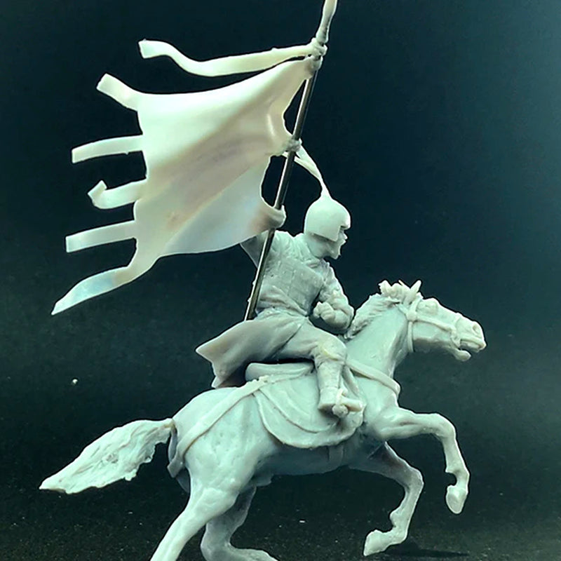 1/56 Resin Soldier Model Kits Figure Colorless and Self-Assembled GD-5601