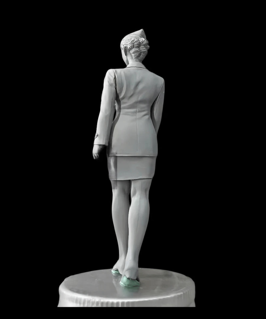 1/20 Casting Resin Model Assembly Kit, GK, Female Sergeant, Unpainted