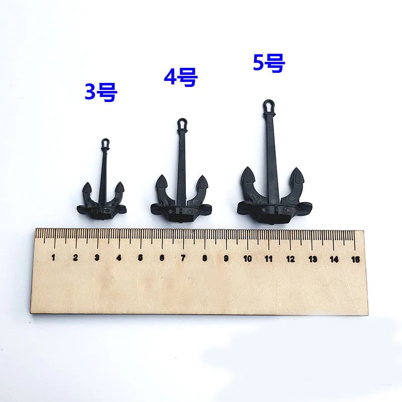 Ship Anchor Multi-Size Resin Model Kit Accessories - 6 Pieces - resin model view 3