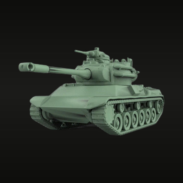 Cold War M48 Patton Medium Tank 1/56 Resin Vehicle Kit