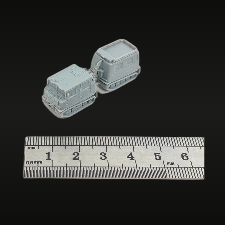 Modern BV206 Twin-Hull APC & Tracked Carrier Set 1/144 Resin Vehicle Kit - unpainted resin model kit