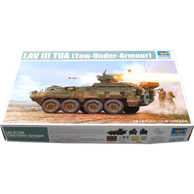 Modern BTR-80/82 Wheeled Armored Personnel Carrier 1/35 Scale Resin Kit - resin model view 3