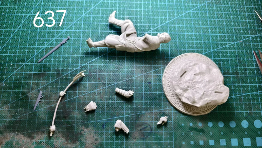 1/24 Resin Model Figure GK , Unassembled and Unpainted Kit