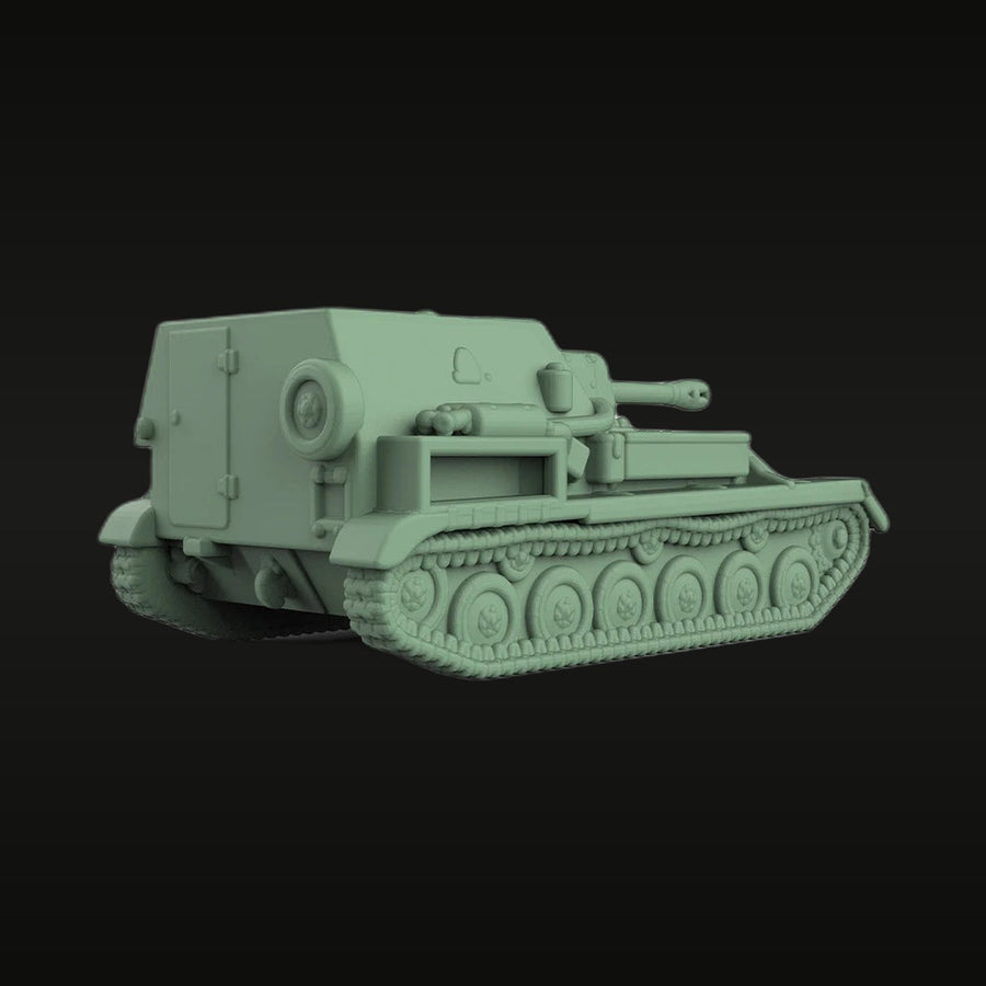 WWII German Panzer IV-Based Self-Propelled Vehicle 1/87 Resin Kit - unpainted resin model kit