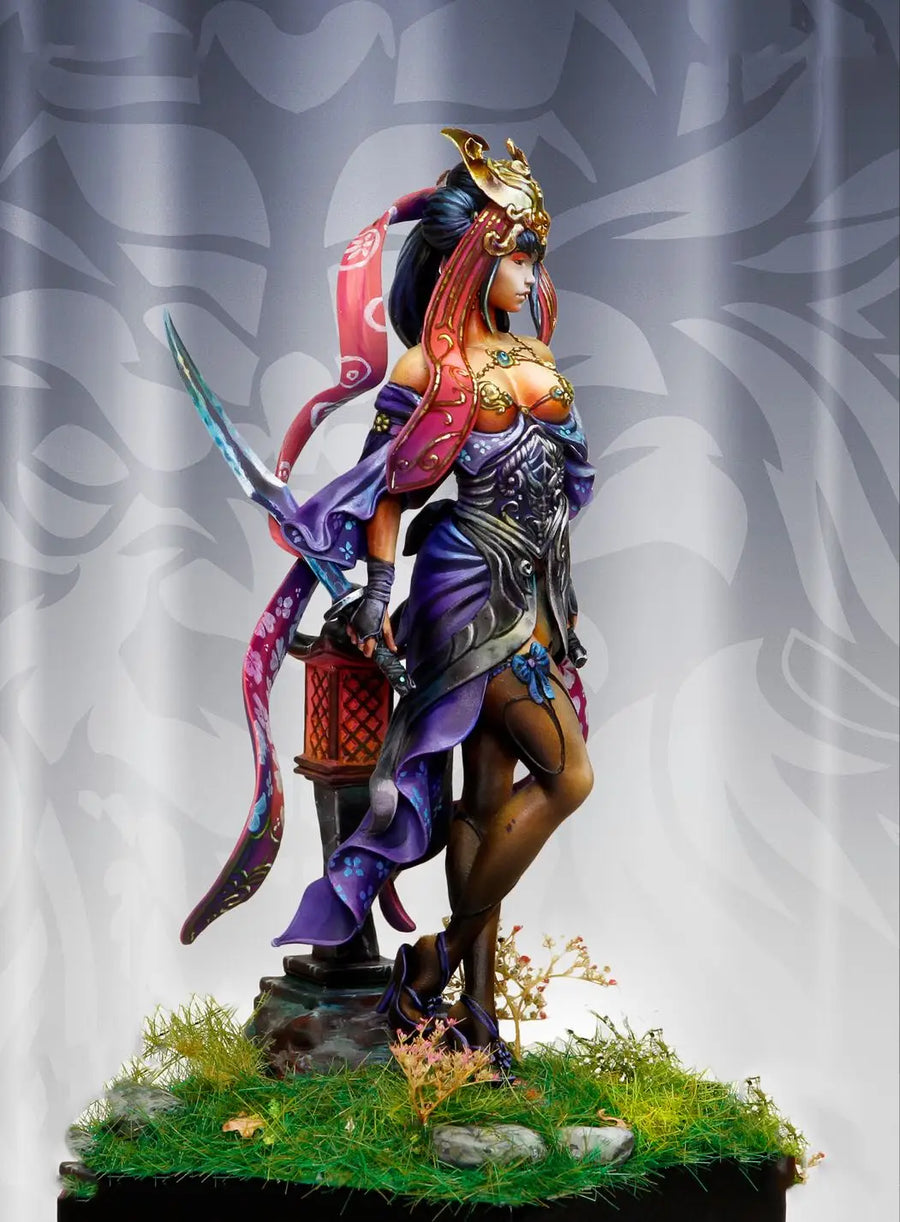 1/24 Resin Model Figure GK， Unassembled and Unpainted Kit