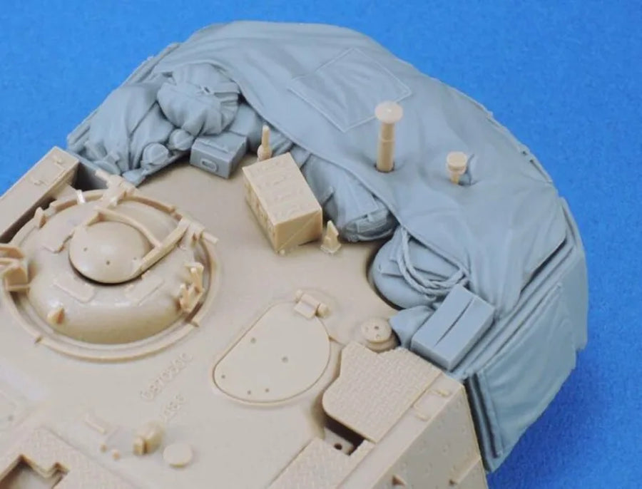 1/35 Scale Die-Cast Resin Model Assembled Kit Magach 7C Tank Turret Basket (No Tank) Unassembled and Unpainted