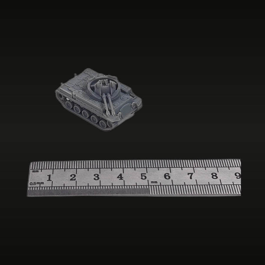 M42 Duster Self-Propelled Anti-Aircraft Gun 1/144 Resin Vehicle Kit - unpainted resin model kit
