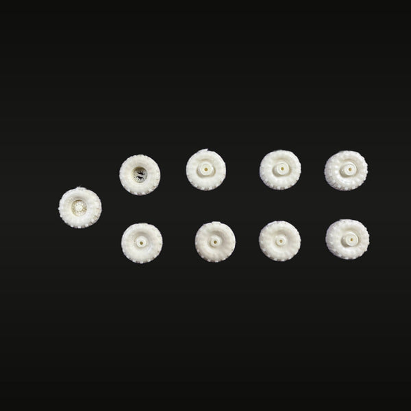 1/72 Scale Resin Tank Wheels - Model Kit Parts (M977XL Compatible)