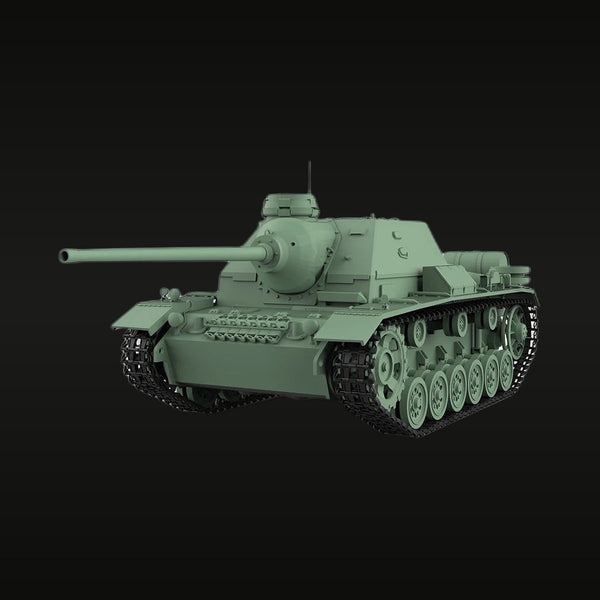 German StuG III Ausf. G Assault Gun 1/72 Resin Vehicle Kit