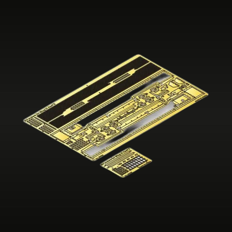 WWII German StuG III Fender Detail Set 1/35 PE Brass Kit - unpainted resin model kit