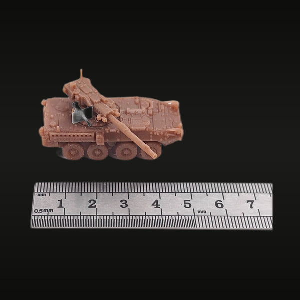 Modern Wheeled Armored Fighting Vehicle with Gun Turret 28mm Resin Vehicle Kit