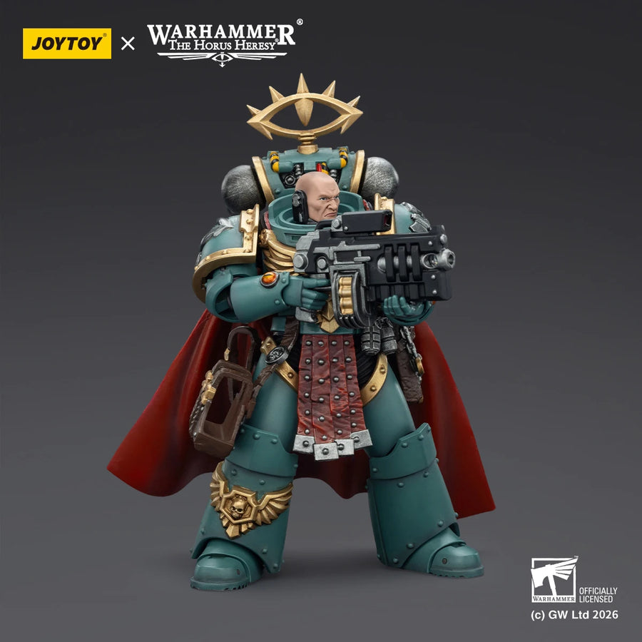 Warhammer the Horus Heresy 1/18 Sons of Horus Tybalt Marr 18Th Company Captain Siege Breaker Action Figure Model Toys