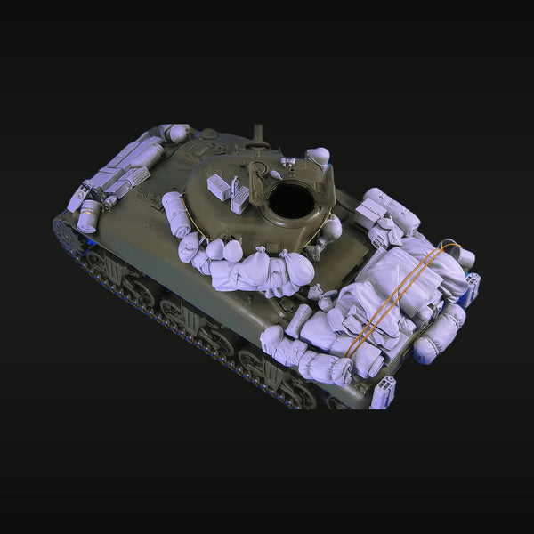 WWII M4A1 Sherman Tank Stowage Set 1/35 Resin Accessory Kit