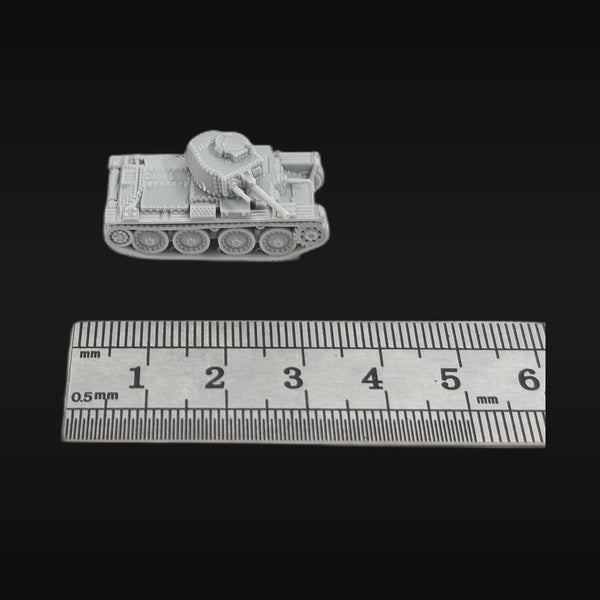 WWII German Panzer 38(t) Light Tank 1/144 Resin Vehicle Kit