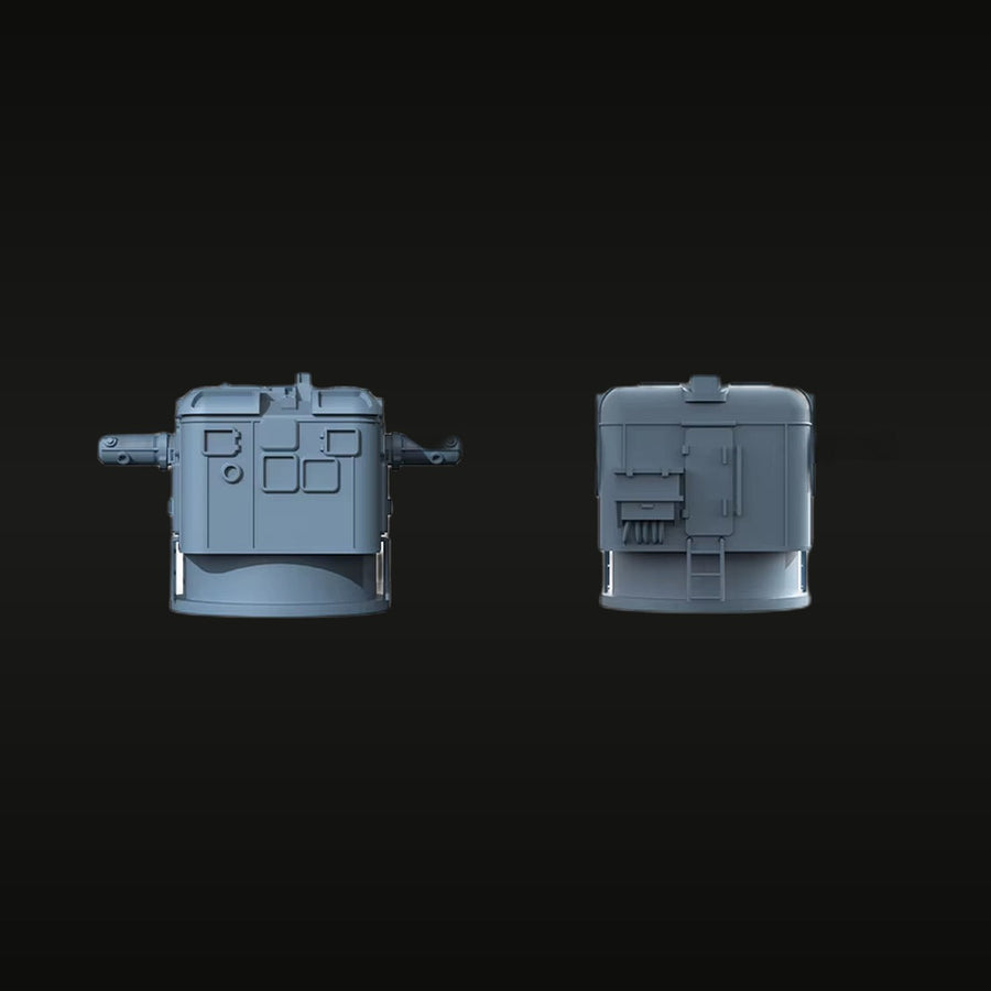 WWII USS Arizona MK19 Fire-Control Rangefinder 1/496 Resin Ship Accessory - unpainted resin model kit