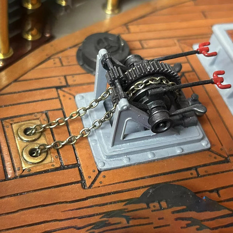 No.3 Ship Models Anchor Machine Upgrade Renovation Accessories Decorative Ship Model Hobby Making Tools DIY