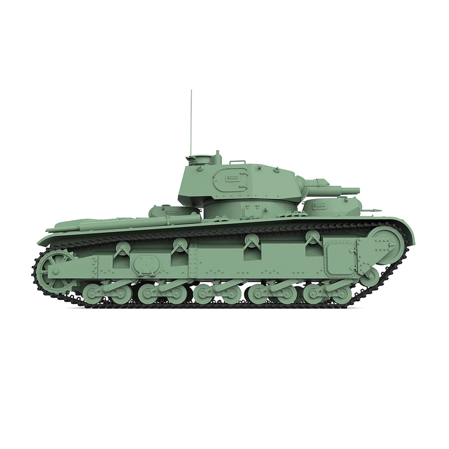 WWII T-35 Soviet Heavy Multi-Turret Tank 1/56 Resin Vehicle Kit - resin model view 5