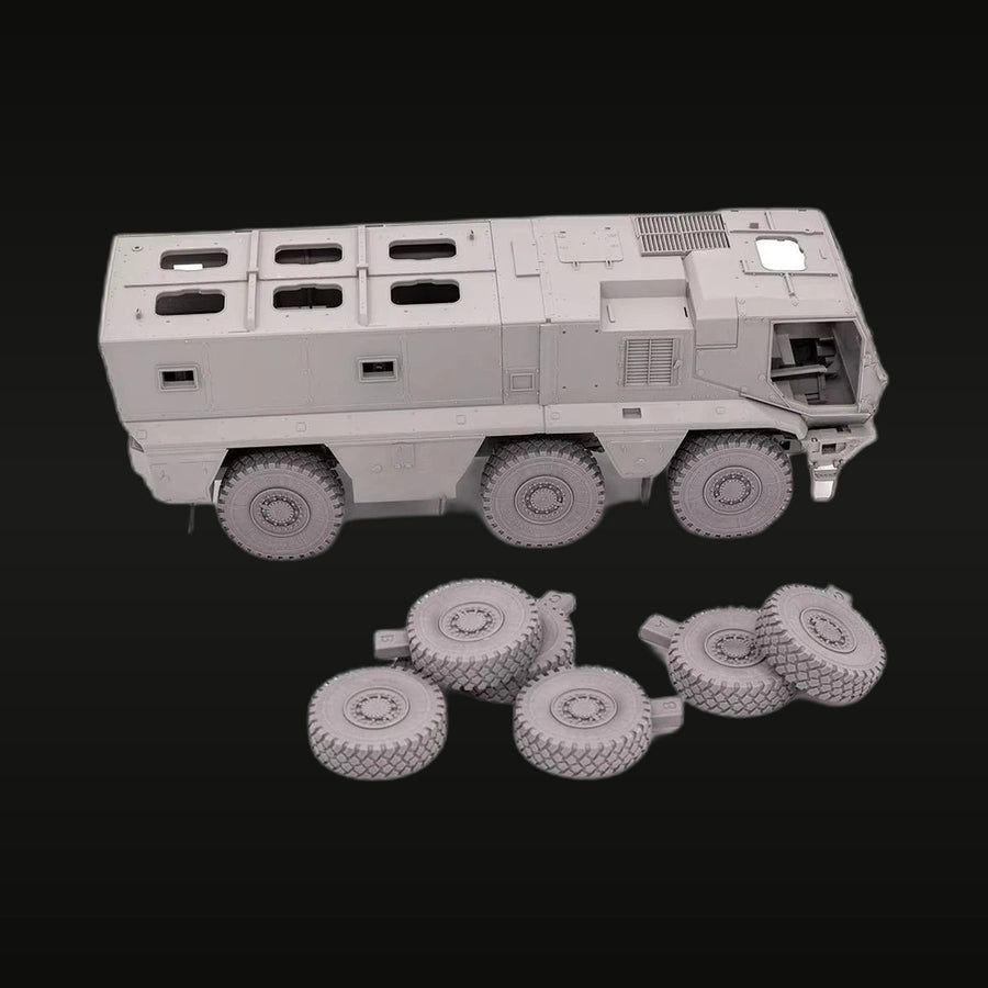 Typhoon K 6x6 Armored Personnel Carrier 1/35 Resin Model Kit - unpainted resin model kit