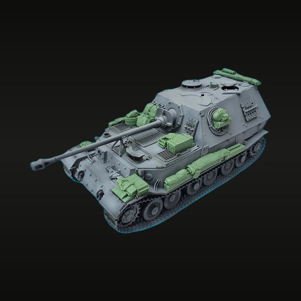WWII German Elefant/Ferdinand Tank Destroyer with Stowage 1/35 Resin Vehicle Kit