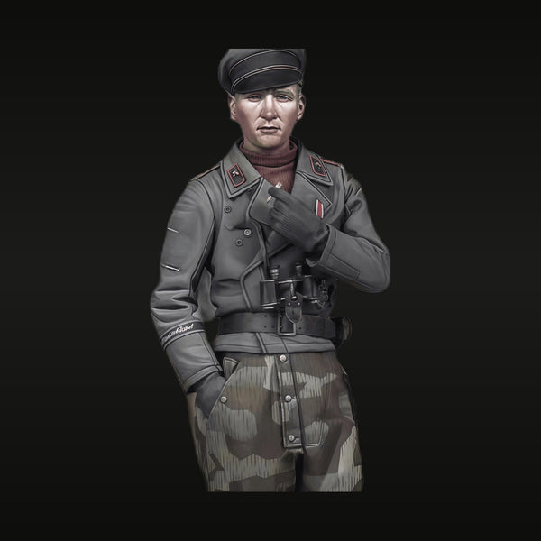 WWII German Luftwaffe Officer Service Dress 1/16 Resin Figure Kit