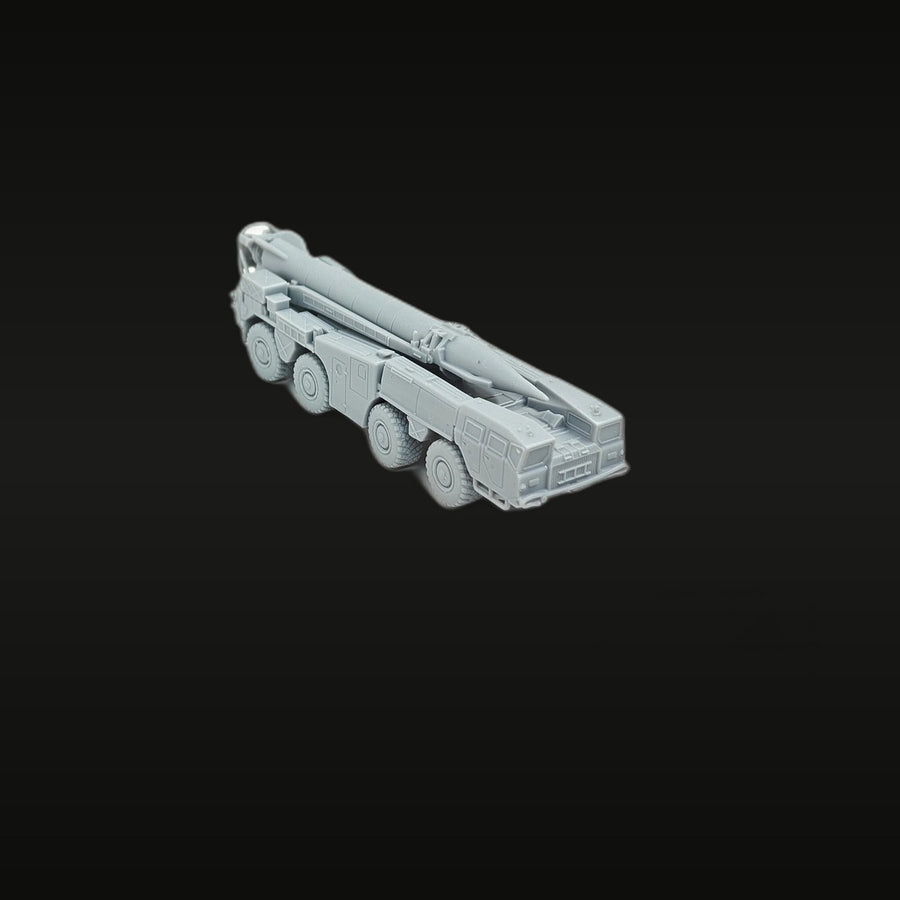 Soviet Scud-B (9K72 Elbrus) Ballistic Missile TEL 8x8 Truck 1/144 Resin Vehicle Kit - unpainted resin model kit
